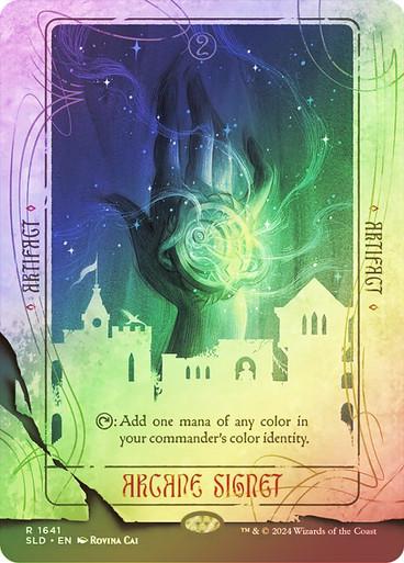 Arcane Signet [Hand Drawn Foil] #1641