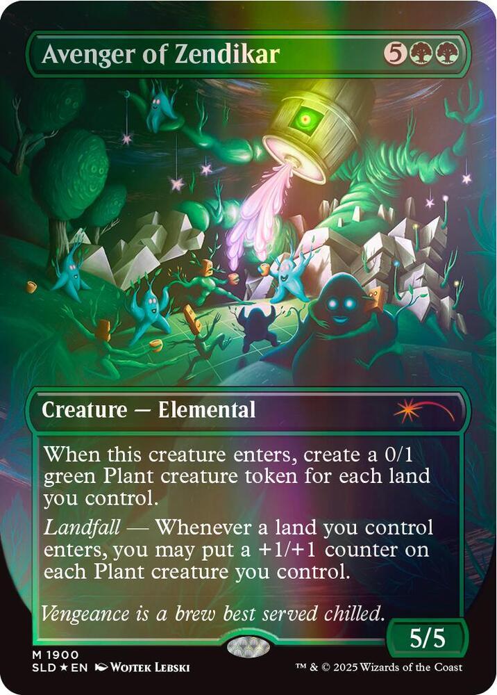 Avenger Of Zendikar [Double Rainbow Foil] #1900
