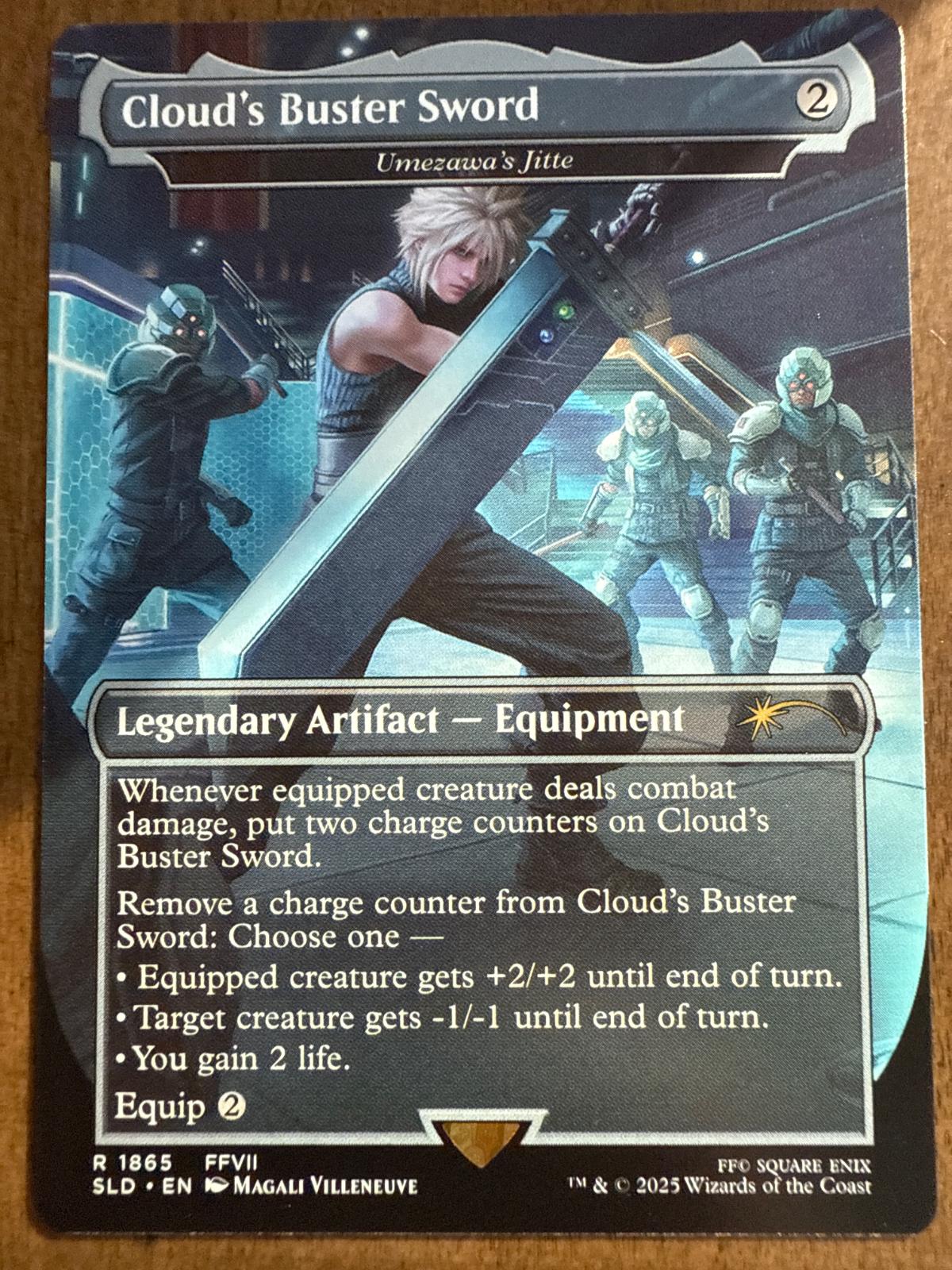 Cloud's Buster Sword #1865