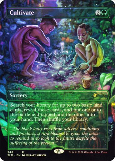 Cultivate [Borderless Foil] #246