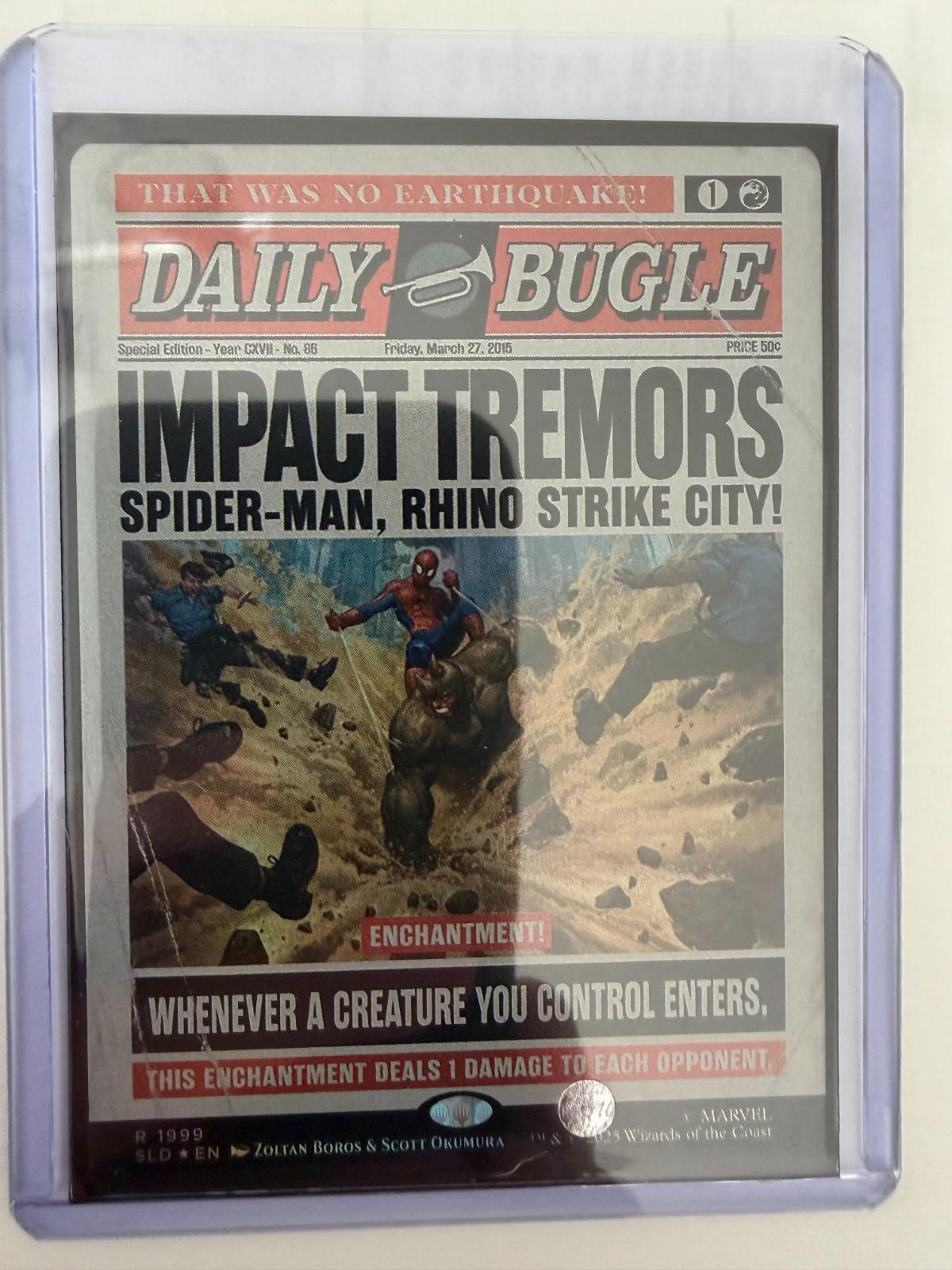Daily Bugle Impact Tremors #1999