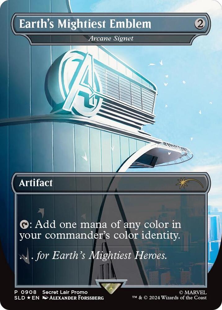 Earth's Mightiest Emblem - Arcane Signet #908