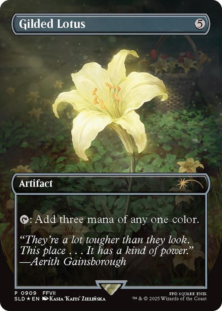 Gilded Lotus [Rainbow Foil] #909