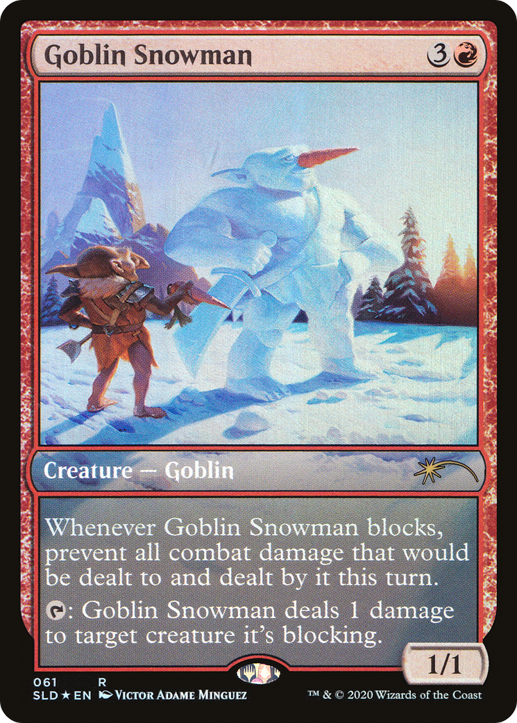 Goblin Snowman #61