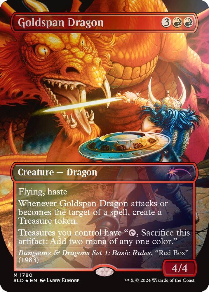 Goldspan Dragon [Rainbow Foil] #1780