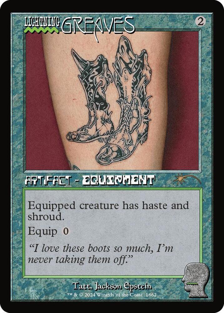 Lightning Greaves #1662