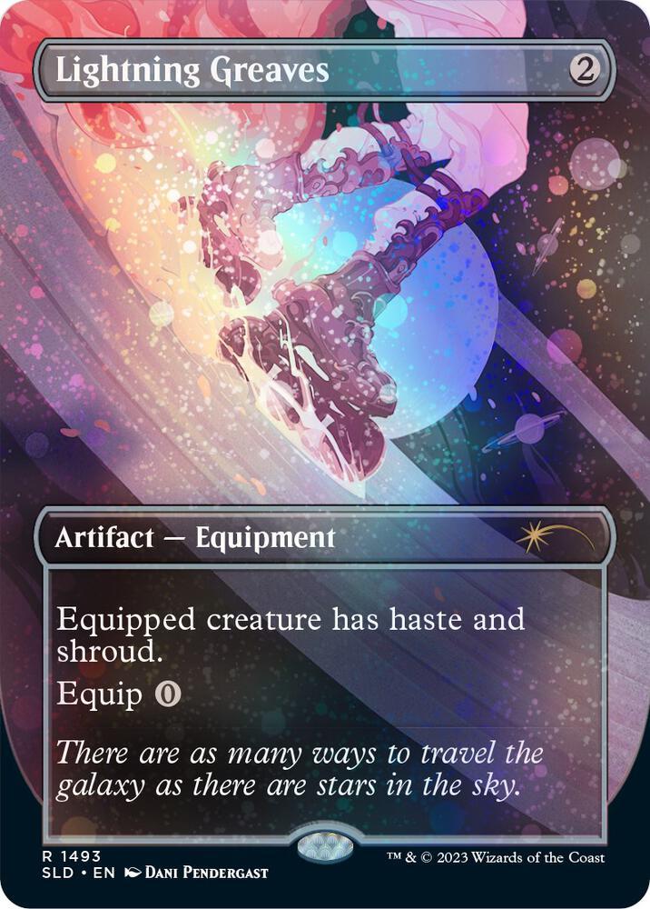 Lightning Greaves [Galaxy Foil] #1493