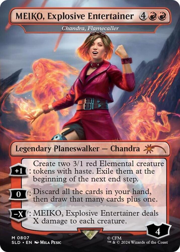 MEIKO, Explosive Entertainer - Chandra, Flamecaller #807
