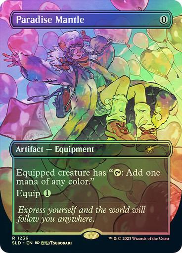 Paradise Mantle [Borderless Foil] #1236