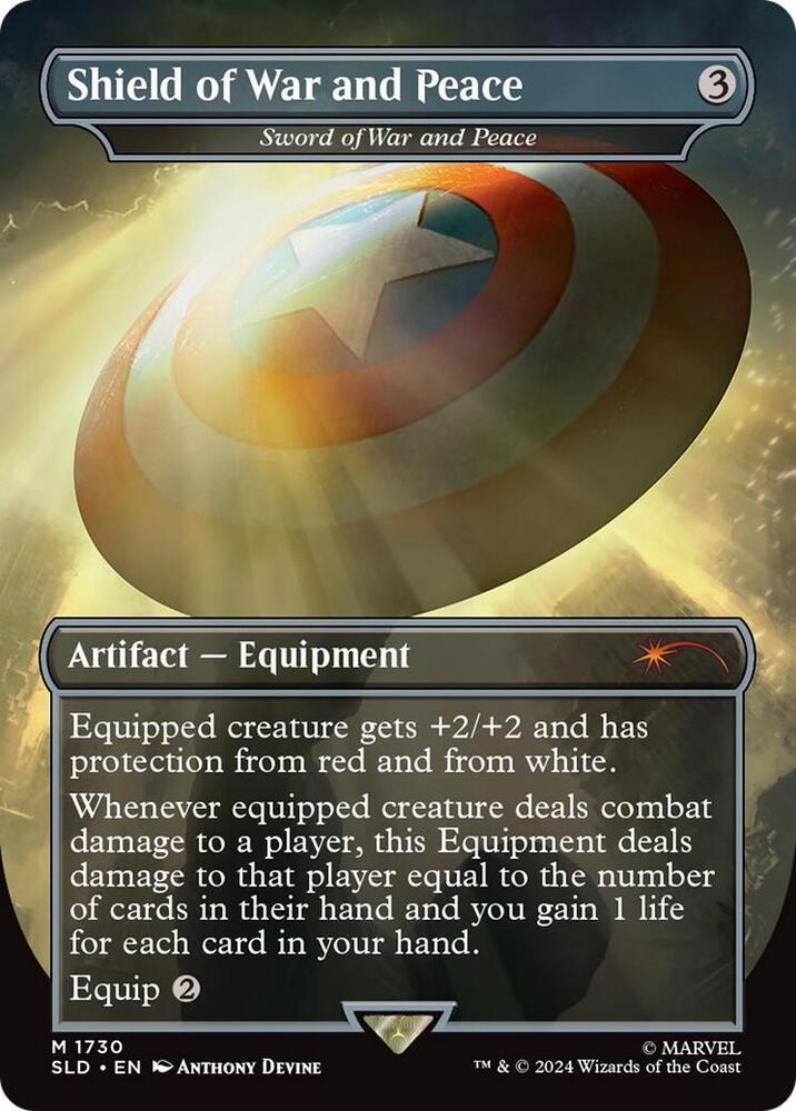 Shield Of War And Peace - Sword Of War And Peace [Rainbow Foil] #1730
