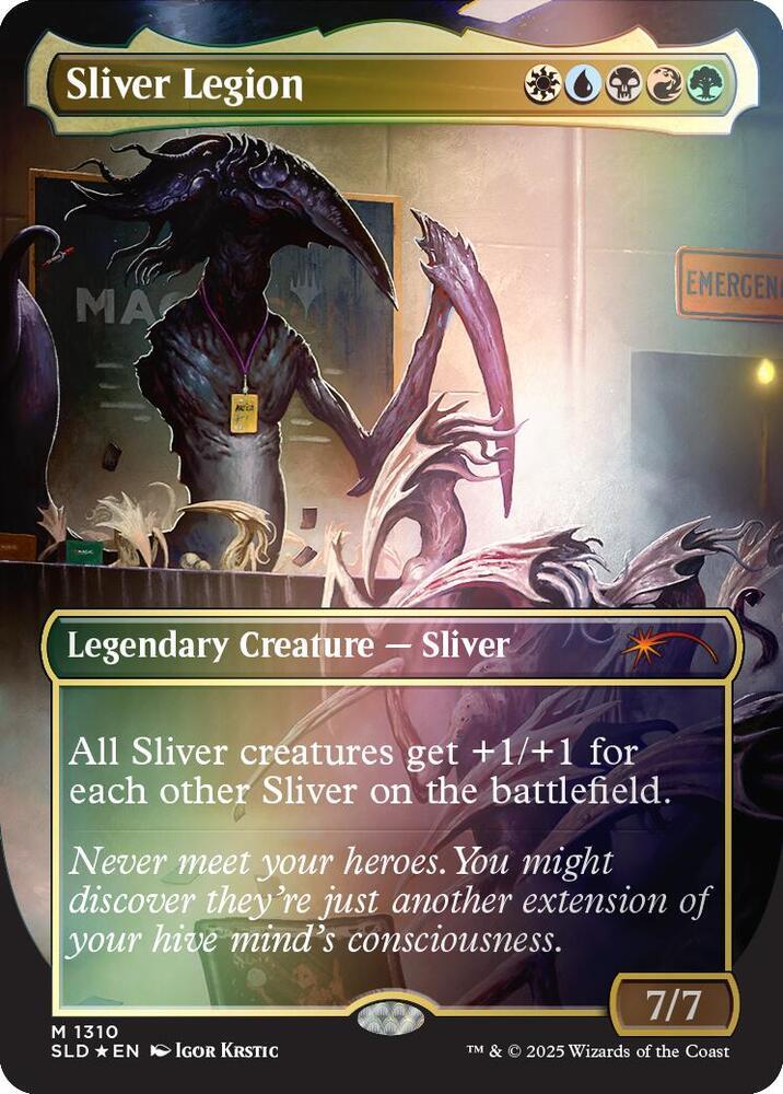 Sliver Legion [Rainbow Foil] #1310