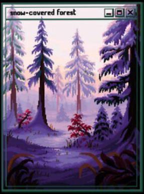 Snow-Covered Forest #329