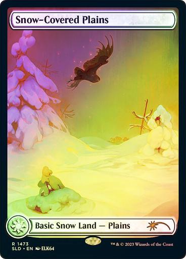 Snow-Covered Plains [Full Art Foil] #1473