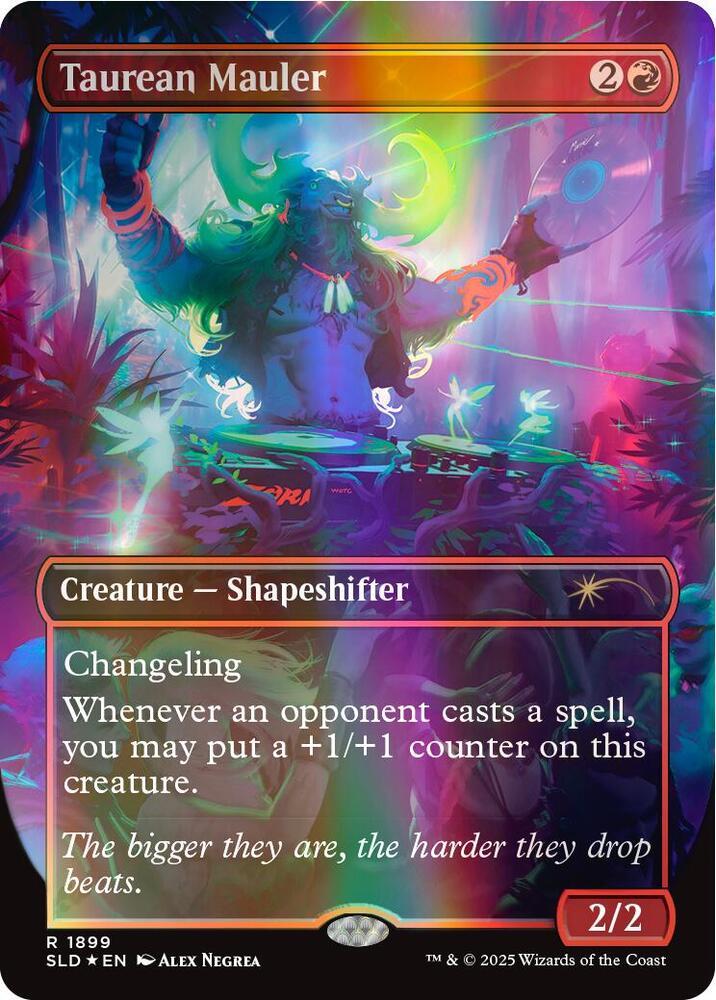 Taurean Mauler [Double Rainbow Foil] #1899
