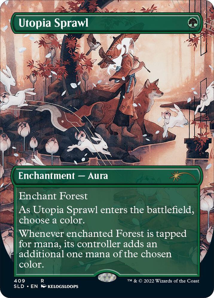 Utopia Sprawl [Borderless Foil] #409