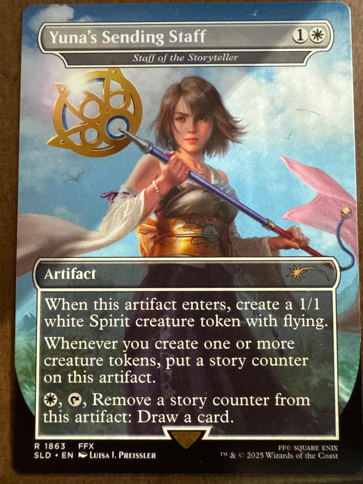 Yuna's Sending Staff #1863