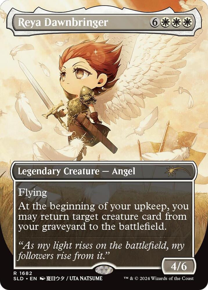 Reya Dawnbringer [Rainbow Foil] #1682