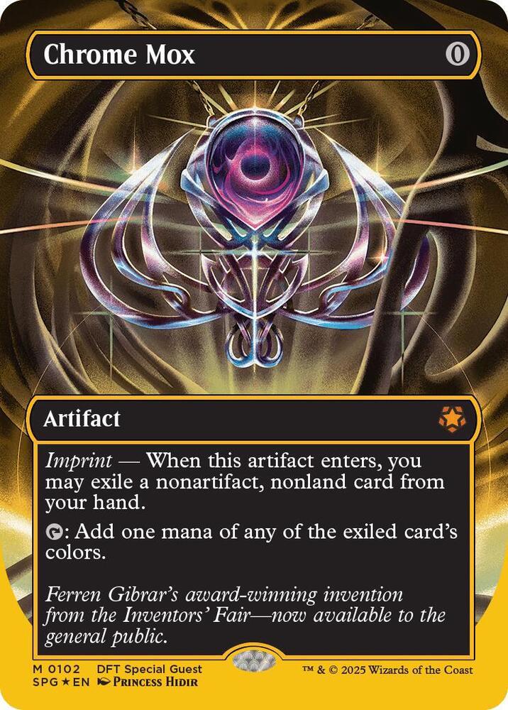 Chrome Mox [Borderless First Place Foil] #92