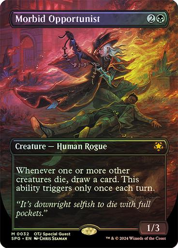 Morbid Opportunist [Borderless Foil] #32