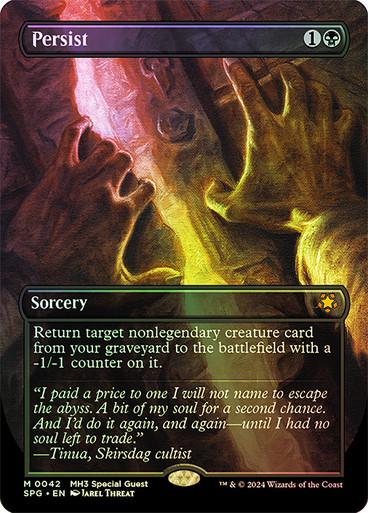 Persist [Borderless Foil] #42