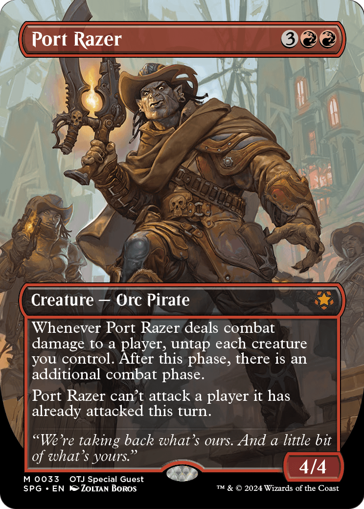 Port Razer [Borderless Foil] #33