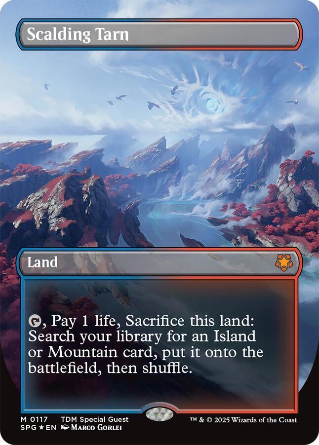 Scalding Tarn [Dragonscale Foil] #117