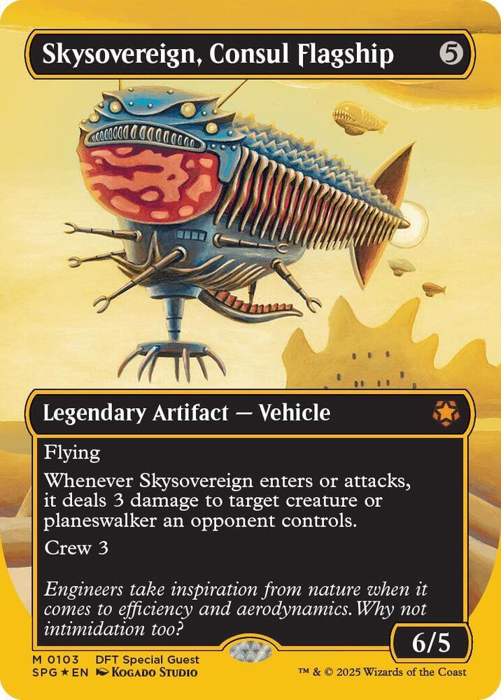 Skysovereign, Consul Flagship [First Place Foil] #103