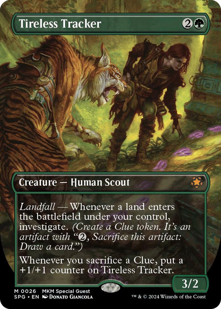 Tireless Tracker [Borderless Foil] #26