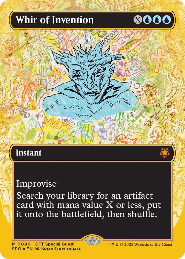 Whir Of Invention [Borderless First Place Foil] #96