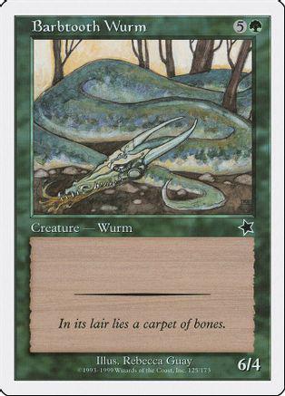 Barbtooth Wurm