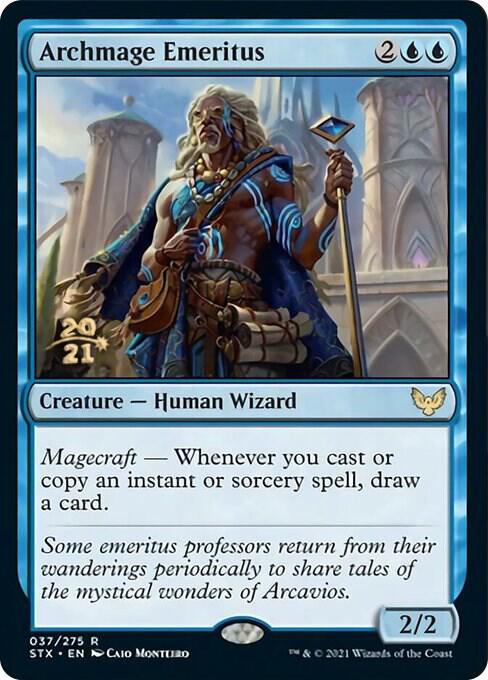 Archmage Emeritus [Prerelease Foil] #37