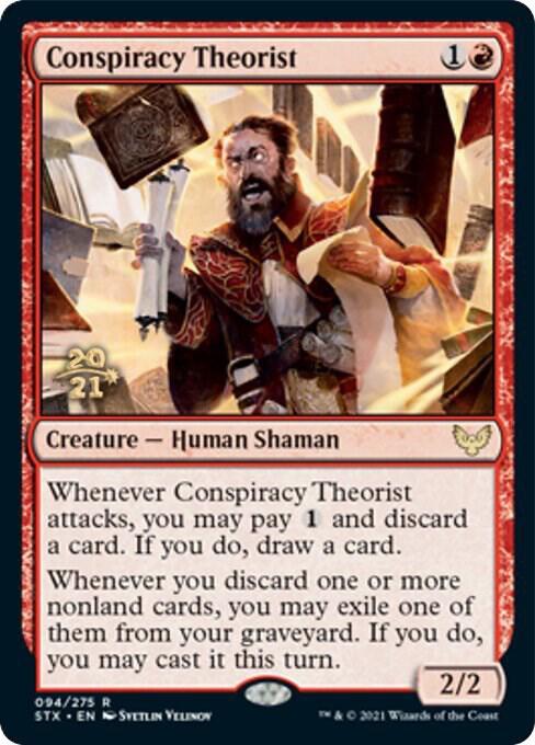 Conspiracy Theorist [Prerelease Foil] #94