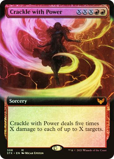 Crackle with Power [Extended Art Foil] #308