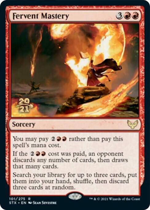 Fervent Mastery [Prerelease Foil] #101