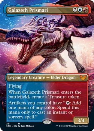 Galazeth Prismari [Extended Art Foil] #281