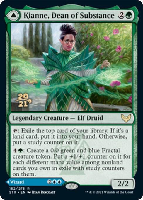 Kianne, Dean Of Substance & Imbraham, Dean Of Theory [Prerelease Foil] #152