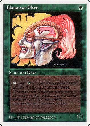 Llanowar Elves