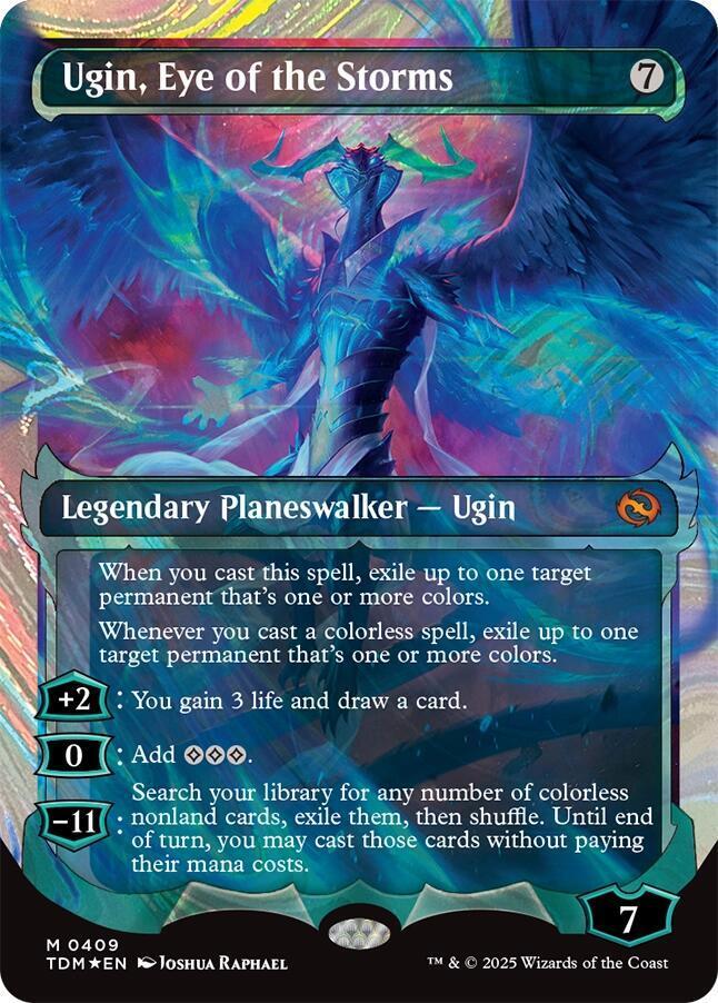 Ugin, Eye of the Storms [Showcase Foil] #409