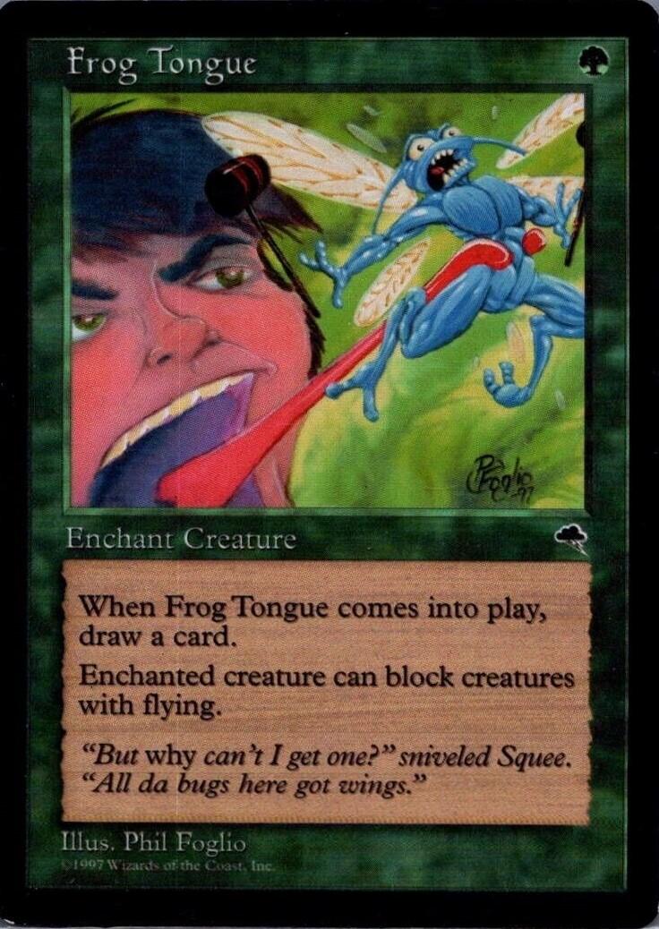 Frog Tongue [Misprint]