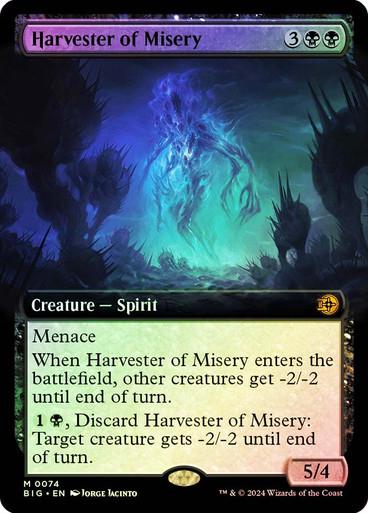 Harvester Of Misery [Extended Art Foil] #74