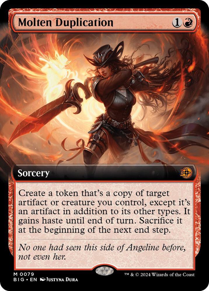 Molten Duplication [Extended Art Foil] #79