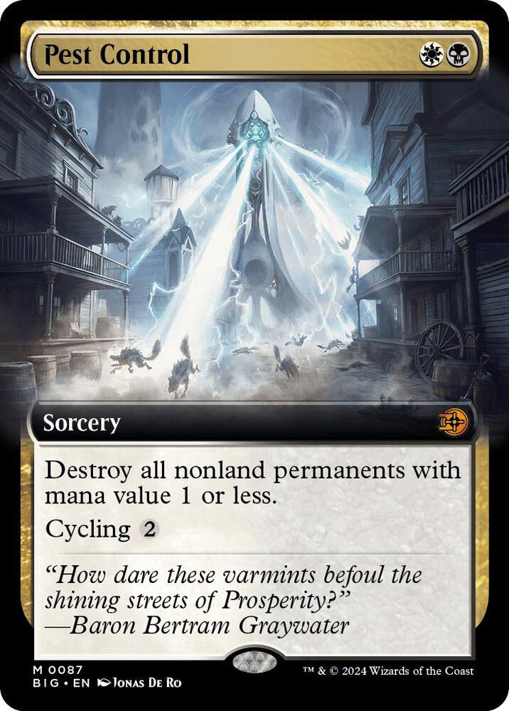 Pest Control [Extended Art Foil] #87