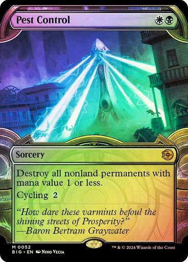 Pest Control [Showcase Foil] #52