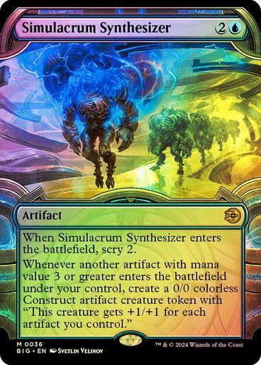 Simulacrum Synthesizer [Showcase Foil] #36