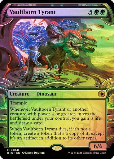 Vaultborn Tyrant [Showcase Foil] #50