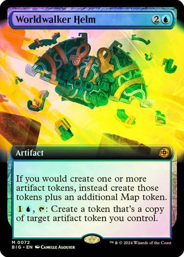 Worldwalker Helm [Extended Art Foil] #72