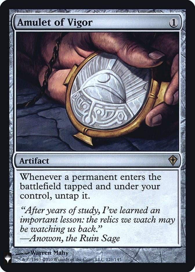 Amulet of Vigor [Foil] #121