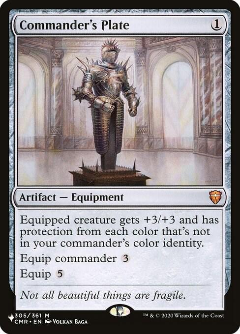 Commander's Plate #305