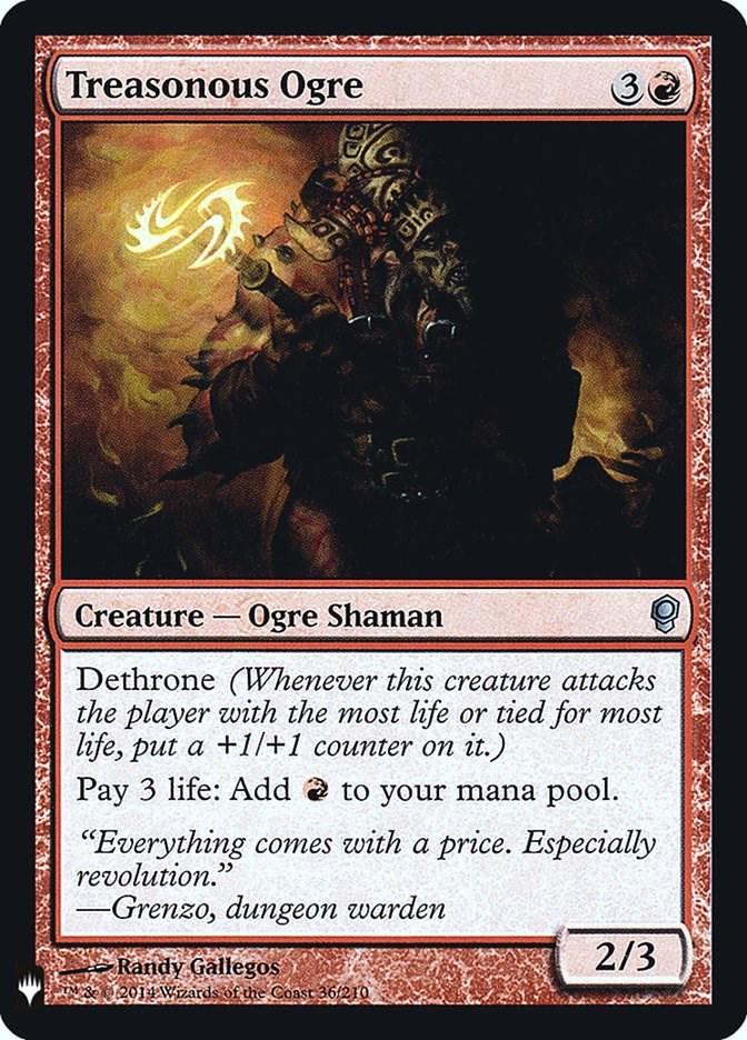 Treasonous Ogre [Foil] #36