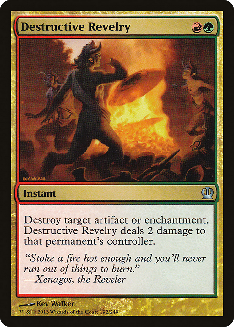 Destructive Revelry [Foil]